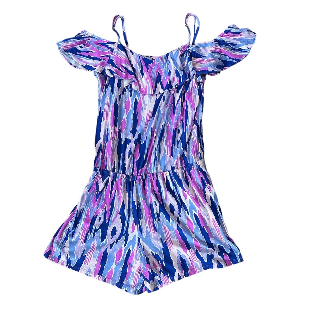 Lilly Pulitzer Klea Off the Shoulder Romper - Picture 4 of 6